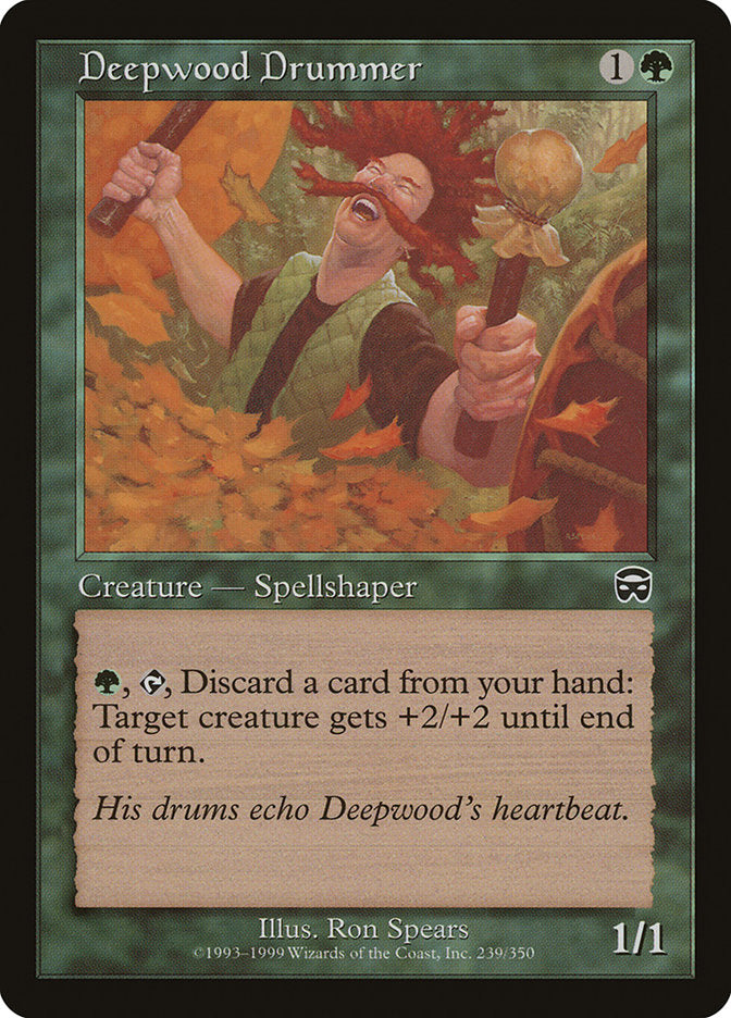 Deepwood Drummer - carta Magic The Gathering
