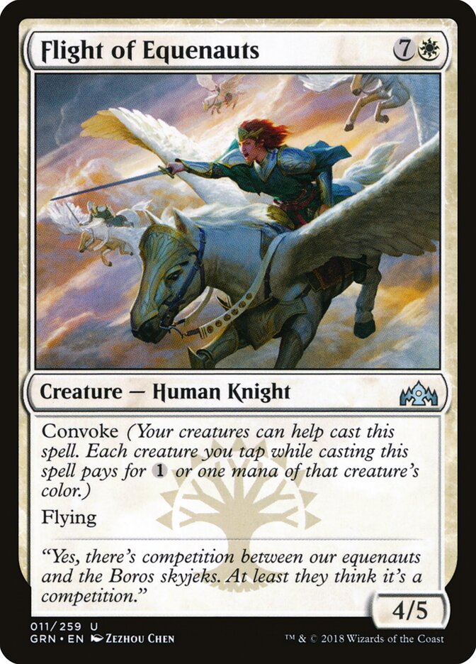 Flight of Equenauts - carta Magic The Gathering