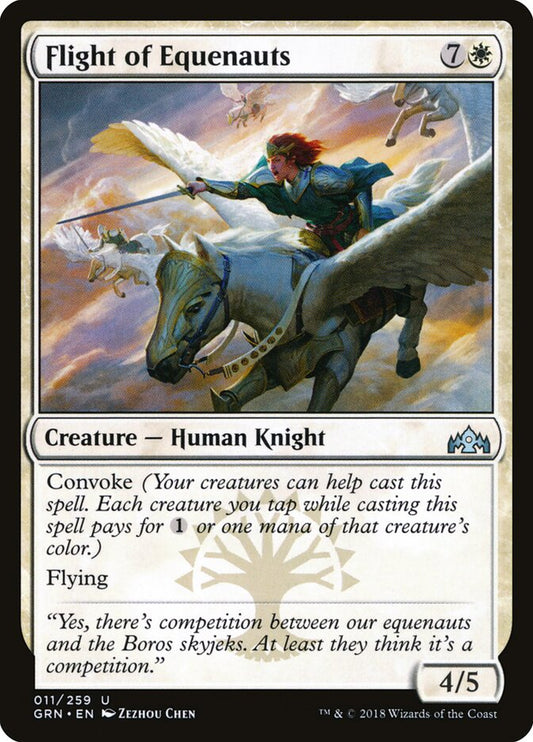 Flight of Equenauts - carta Magic The Gathering