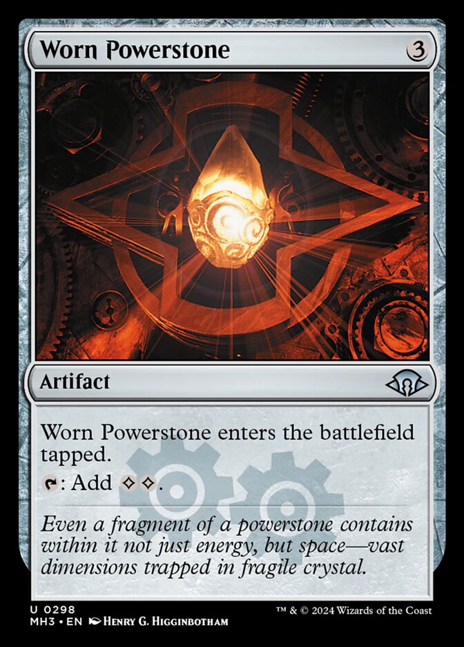Worn Powerstone - carta Magic The Gathering