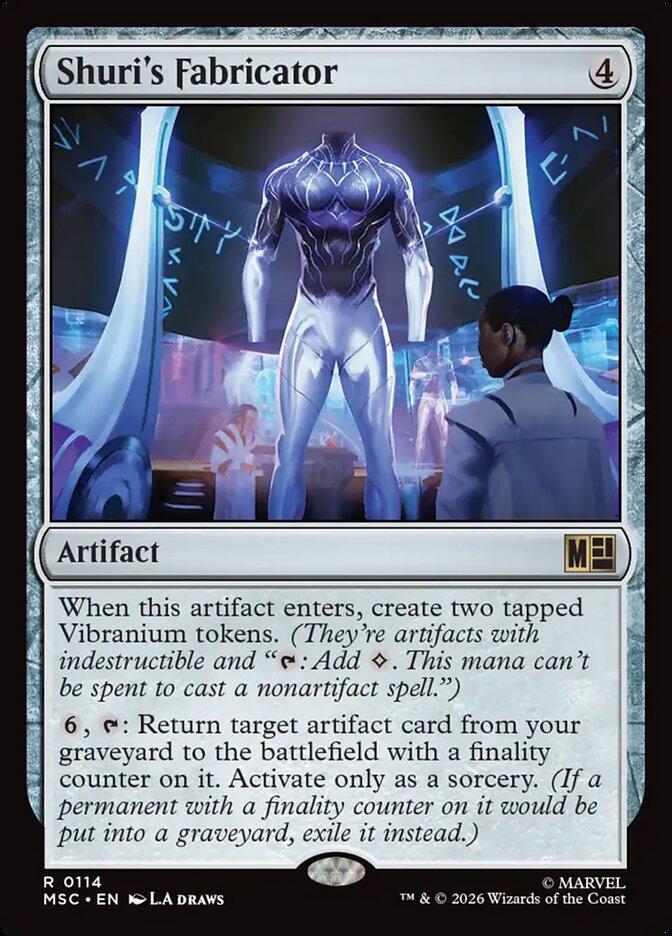 Shuri's Fabricator - carta Magic The Gathering