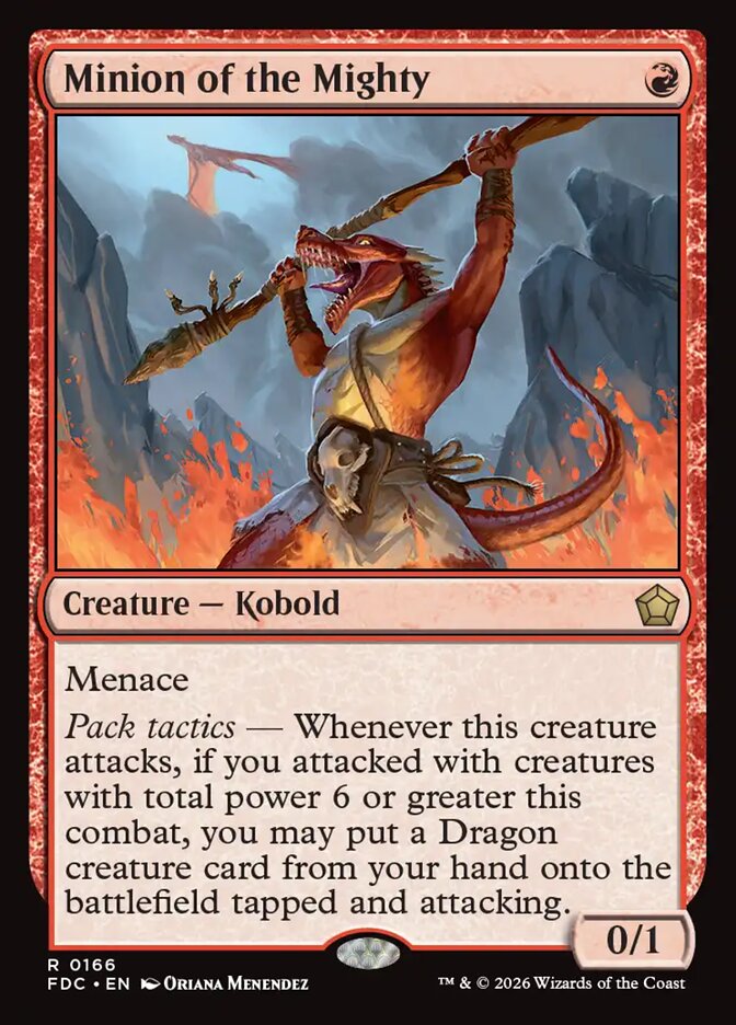 Minion of the Mighty - carta Magic The Gathering