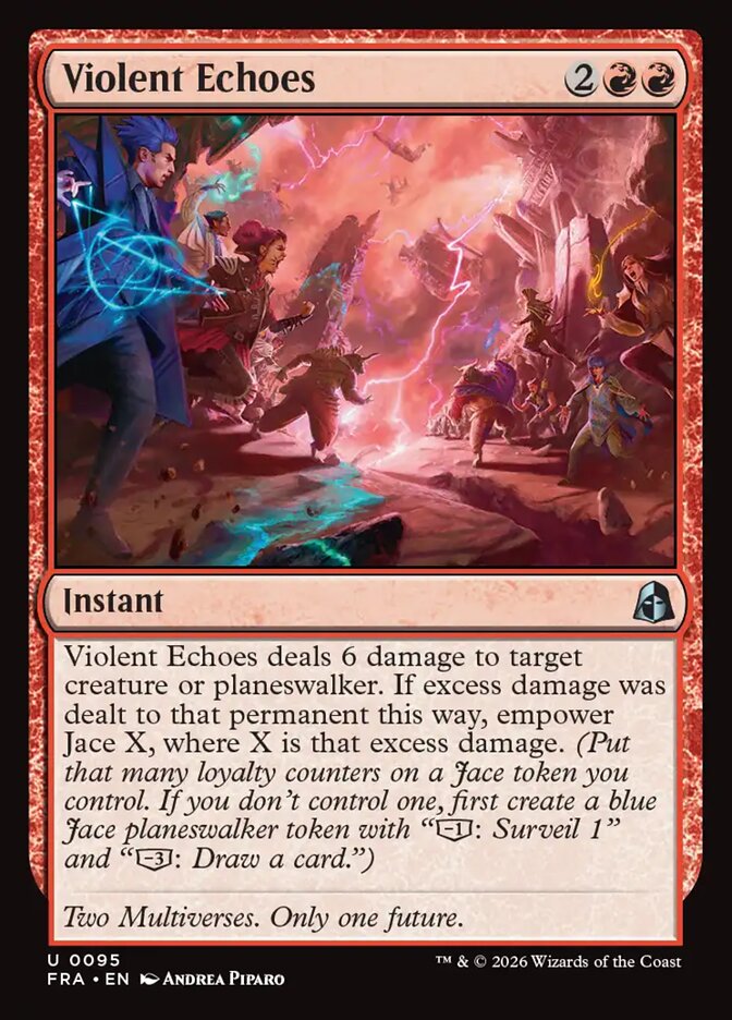 Violent Echoes - carta Magic The Gathering