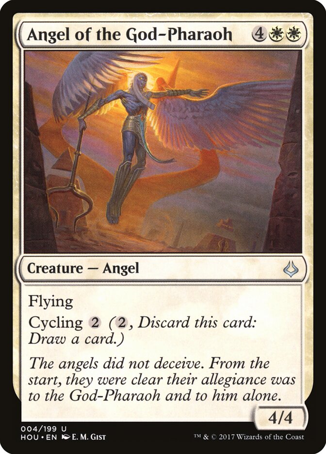 Angel of the God-Pharaoh - carta Magic The Gathering