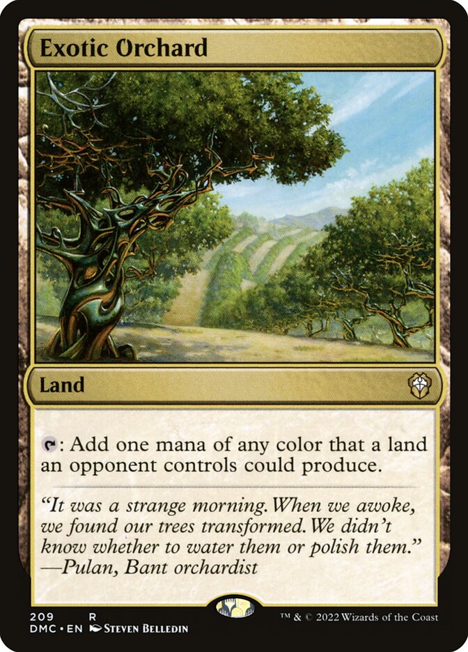 Exotic Orchard - carta Magic The Gathering