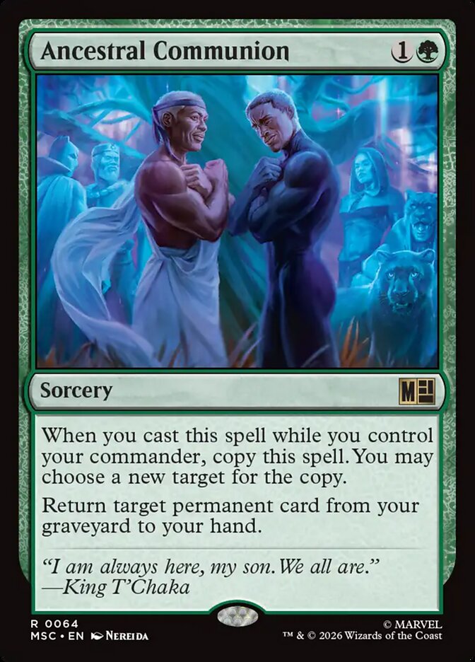Ancestral Communion - carta Magic The Gathering