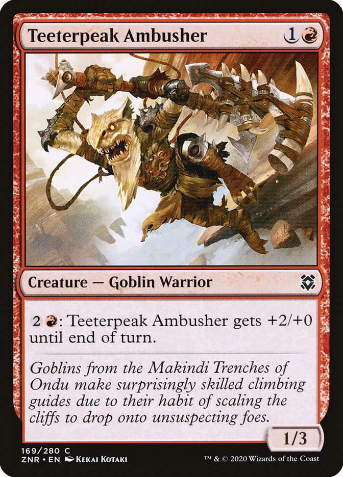 Teeterpeak Ambusher - ZNR-169-NF-STD