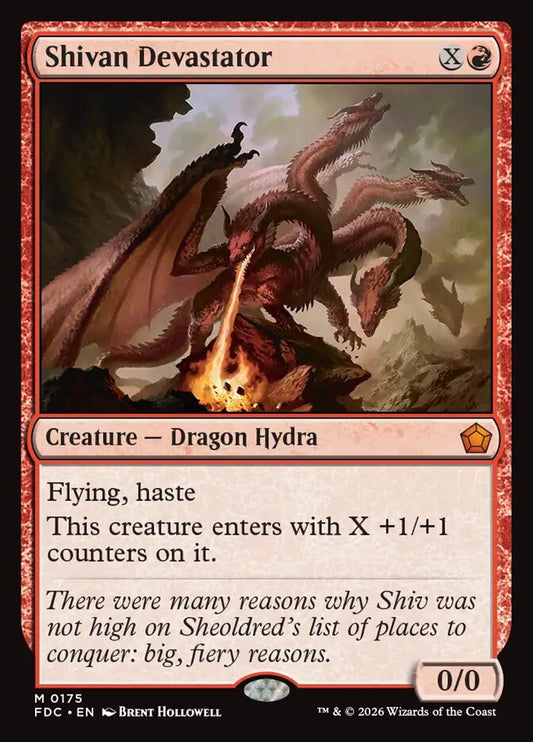 Shivan Devastator - carta Magic The Gathering