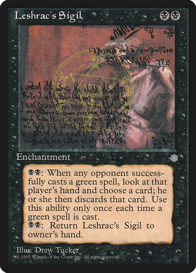 Leshrac's Sigil - carta Magic The Gathering