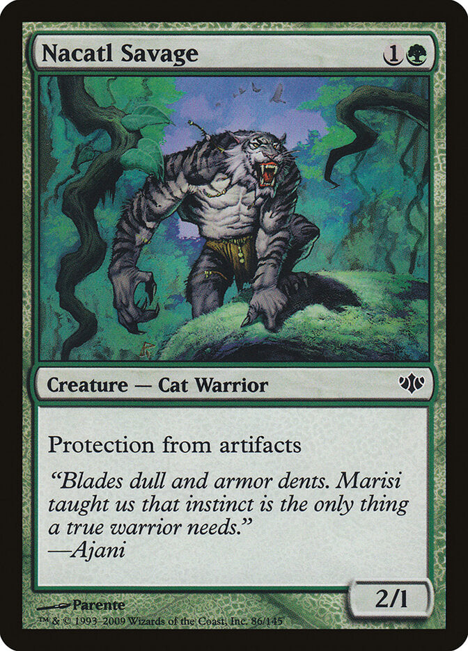 Nacatl Savage - carta Magic The Gathering