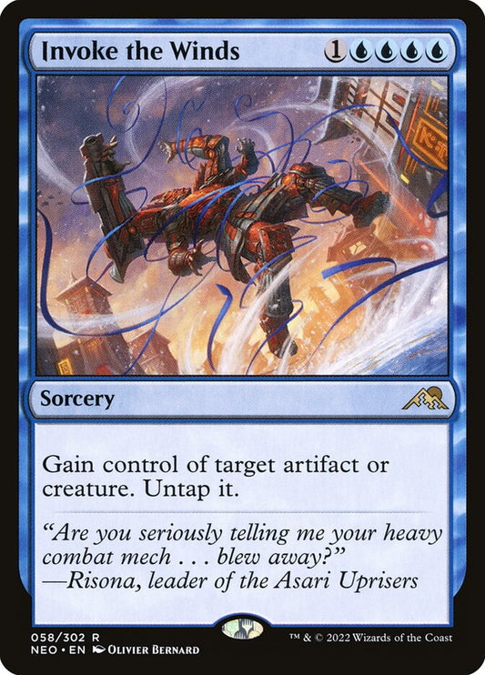 Invoke the Winds - carta Magic The Gathering
