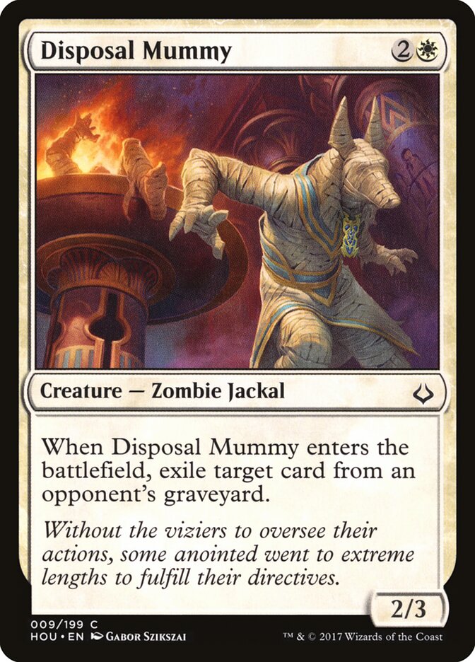 Disposal Mummy - carta Magic The Gathering
