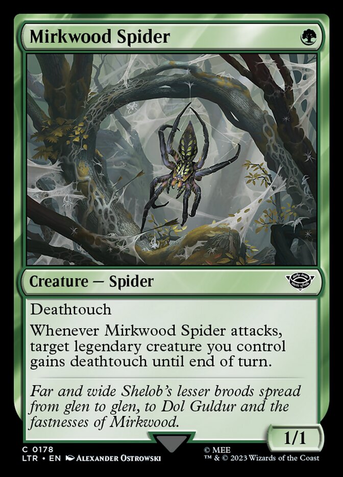 Mirkwood Spider - carta Magic The Gathering