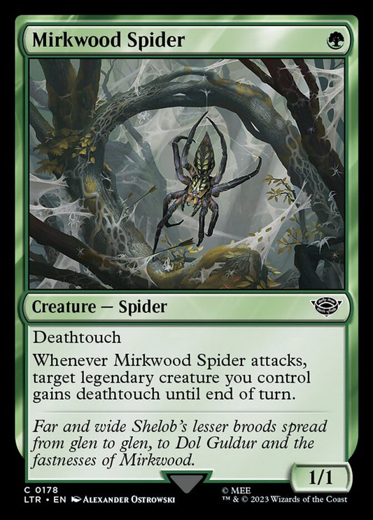 Mirkwood Spider - carta Magic The Gathering