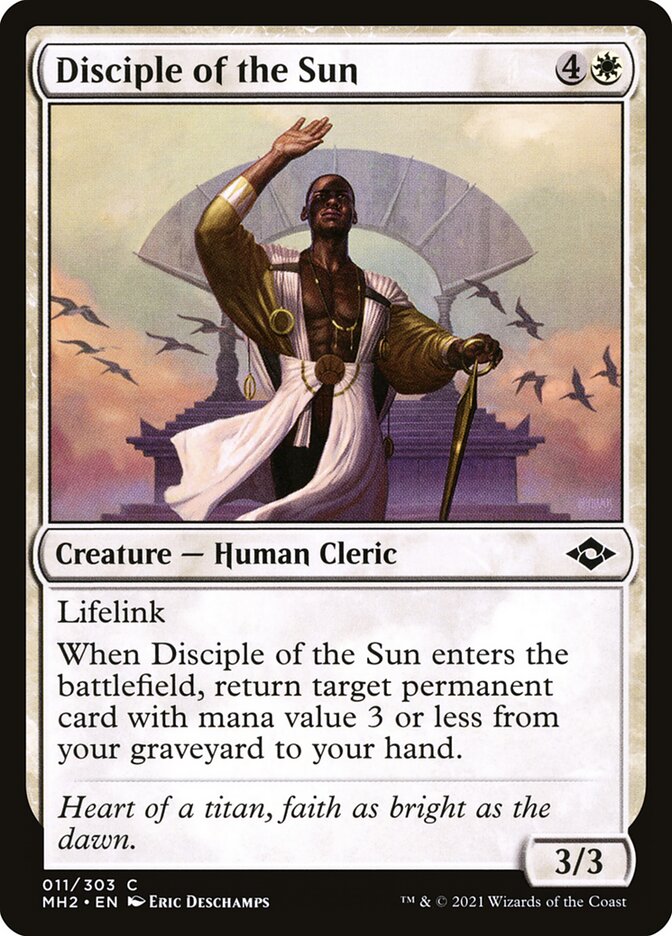 Disciple of the Sun - carta Magic The Gathering