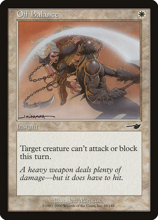 Off Balance - carta Magic The Gathering