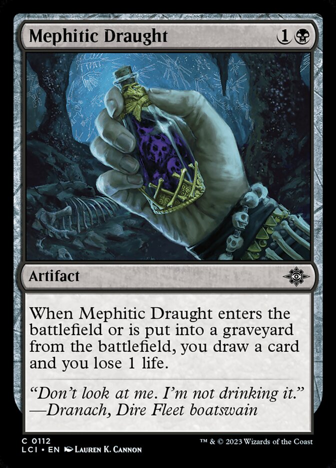 Mephitic Draught - carta Magic The Gathering
