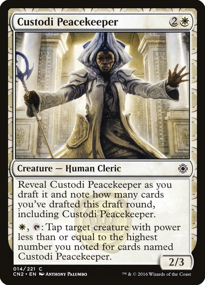 Custodi Peacekeeper - carta Magic The Gathering