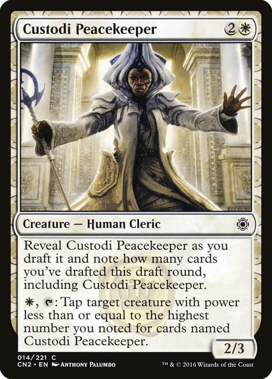 Custodi Peacekeeper - carta Magic The Gathering