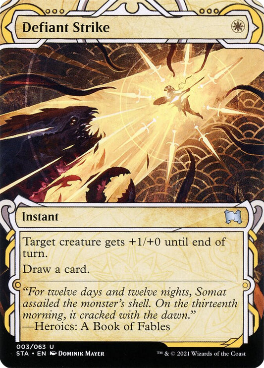 Defiant Strike - carta Magic The Gathering