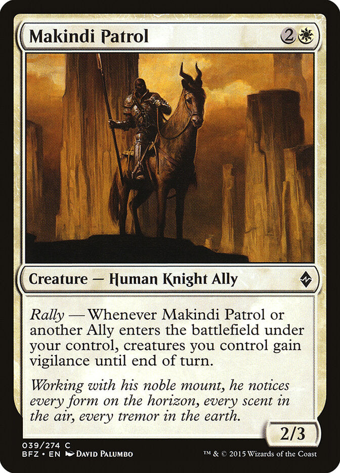 Makindi Patrol - carta Magic The Gathering
