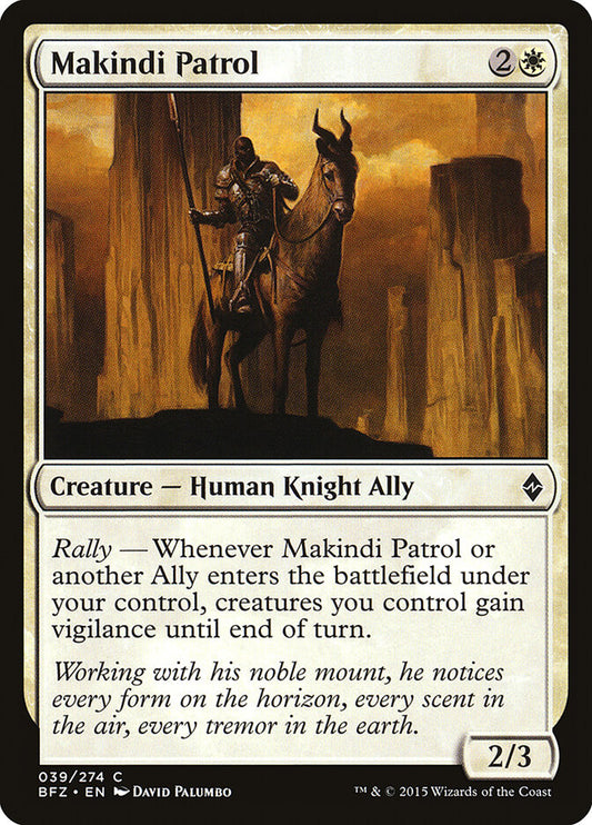 Makindi Patrol - carta Magic The Gathering