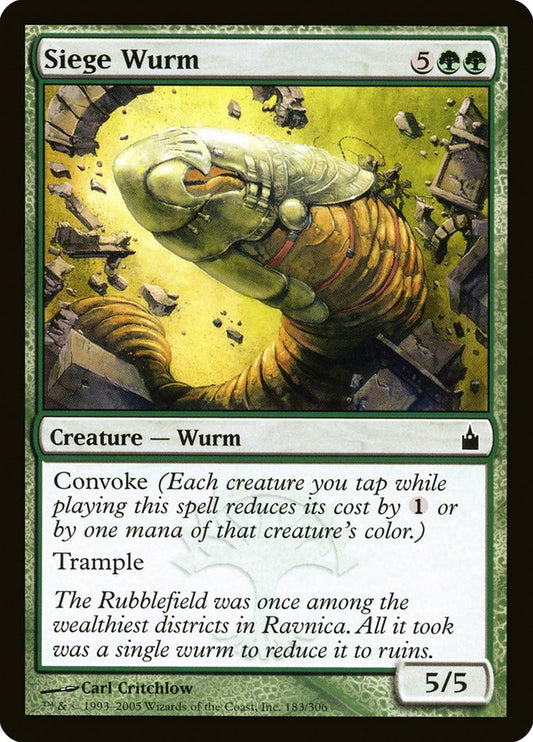 Siege Wurm - RAV-183-NF-STD