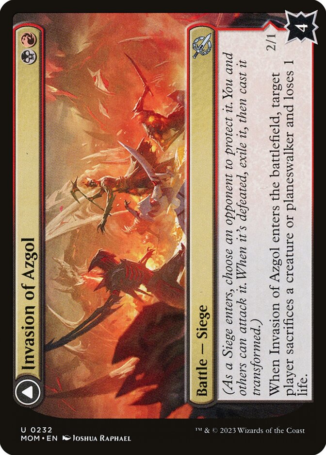 Invasion of Azgol - carta Magic The Gathering
