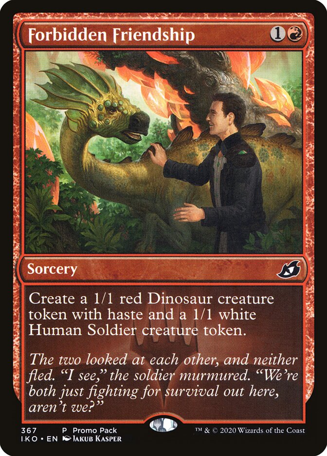 Forbidden Friendship - carta Magic The Gathering