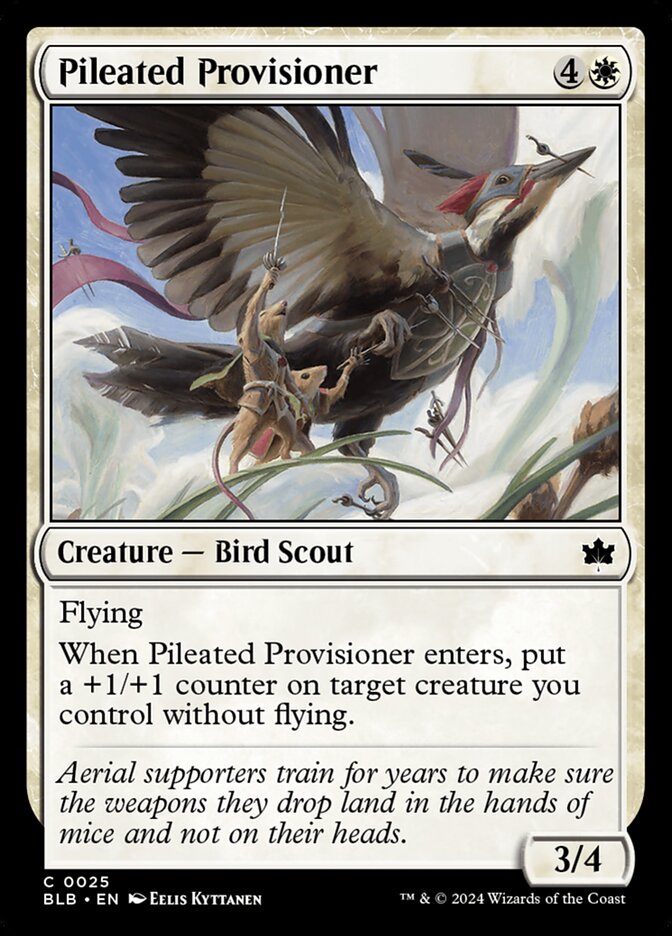 Pileated Provisioner - carta Magic The Gathering
