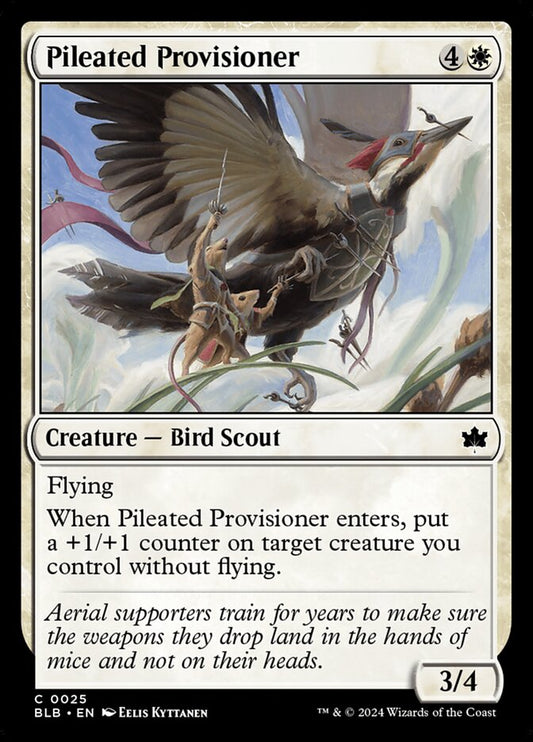 Pileated Provisioner - BLB-025-NF-STD