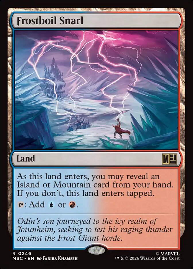 Frostboil Snarl - carta Magic The Gathering