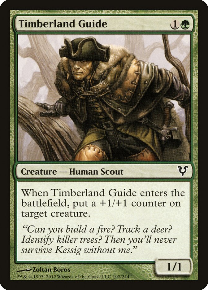 Timberland Guide - carta Magic The Gathering