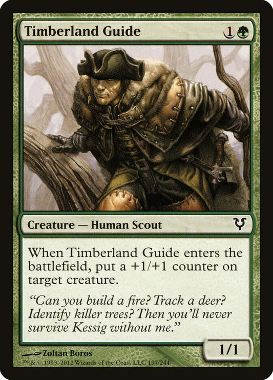 Timberland Guide - carta Magic The Gathering