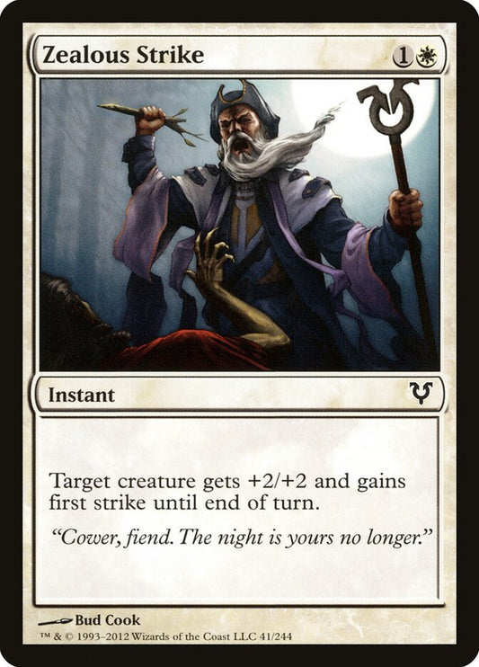 Zealous Strike - carta Magic The Gathering