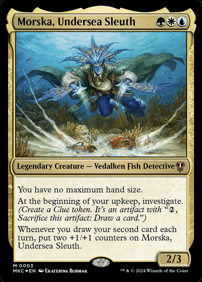 Morska, Undersea Sleuth - carta Magic The Gathering