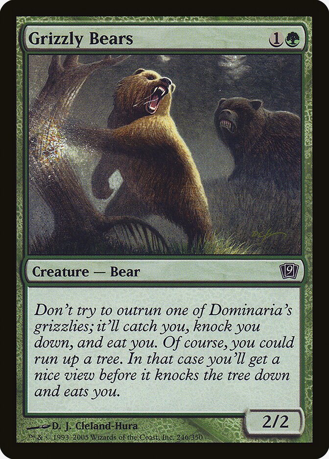Grizzly Bears - carta Magic The Gathering