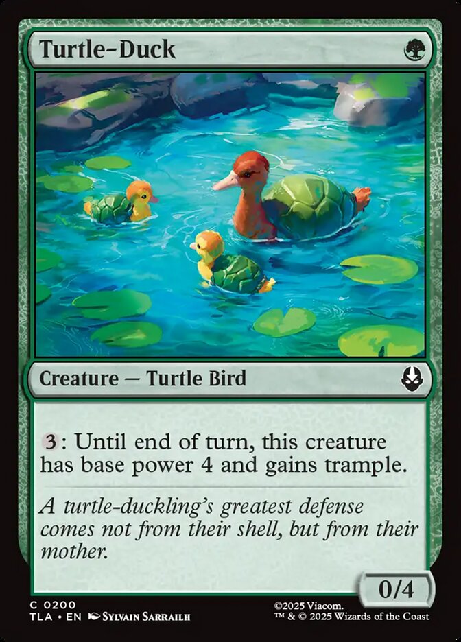 Turtle-Duck - carta Magic The Gathering