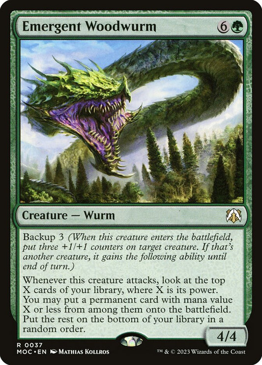 Emergent Woodwurm - MOC-037-NF-STD