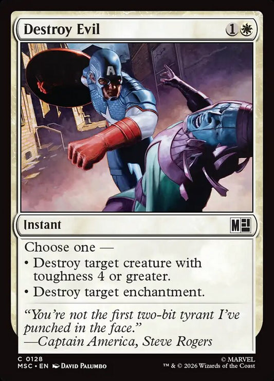 Destroy Evil - carta Magic The Gathering