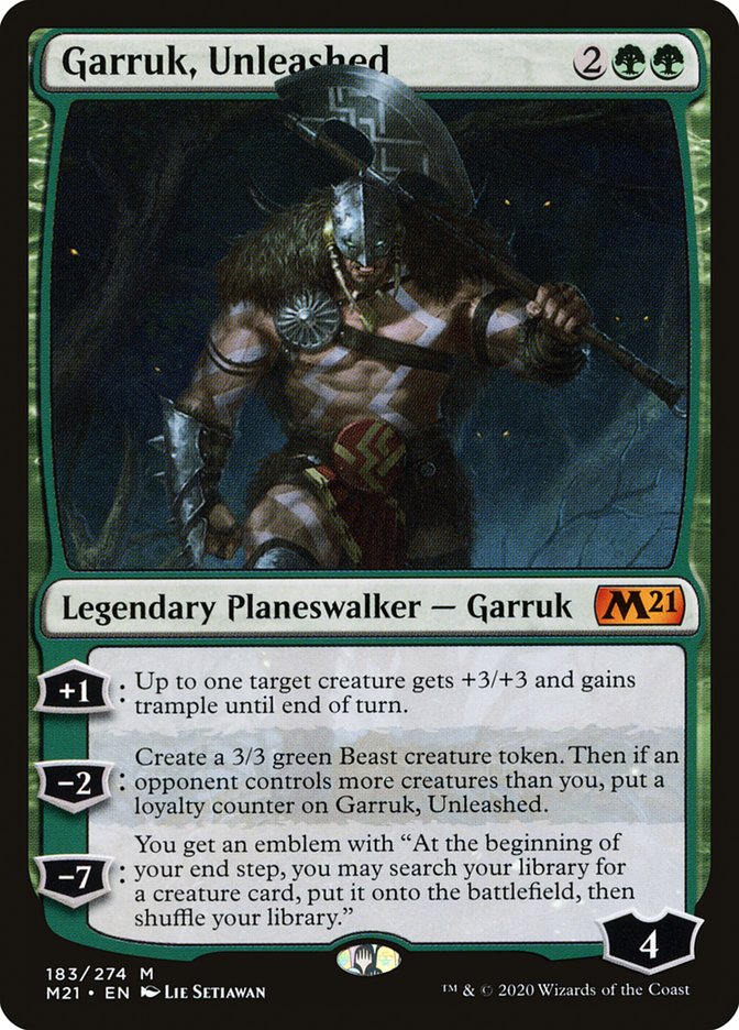 Garruk Unleashed (M21)