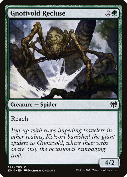 Gnottvold Recluse - carta Magic The Gathering