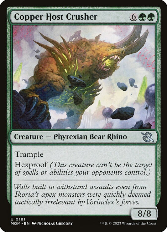 Copper Host Crusher - carta Magic The Gathering