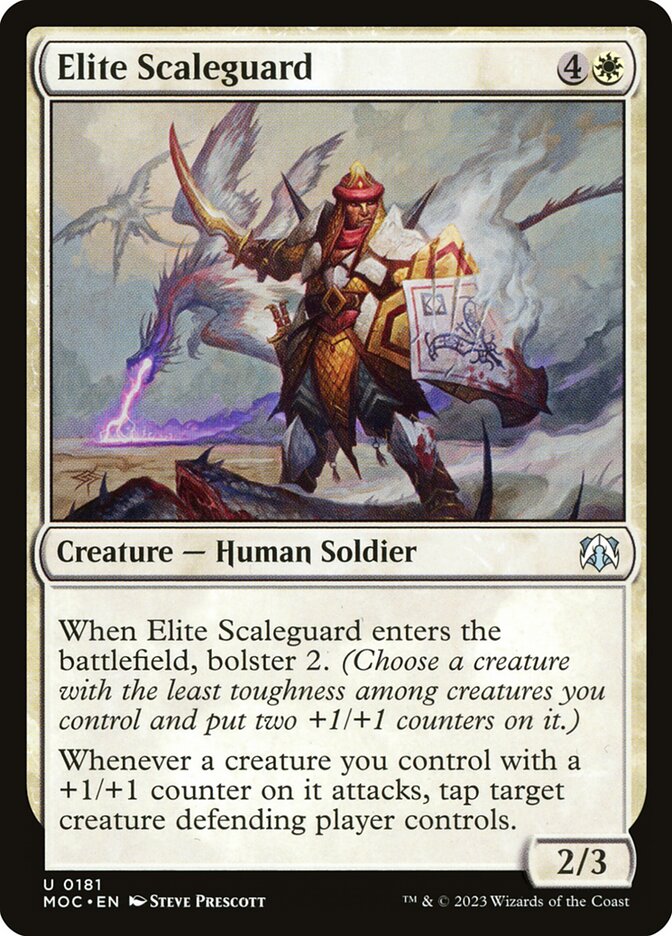 Elite Scaleguard - carta Magic The Gathering