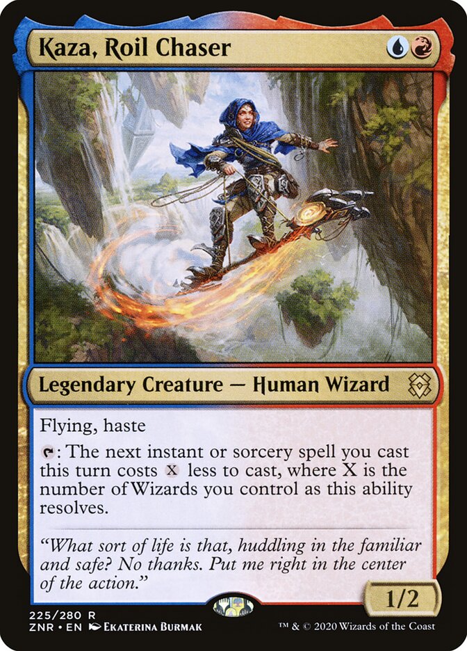 Kaza, Roil Chaser - carta Magic The Gathering