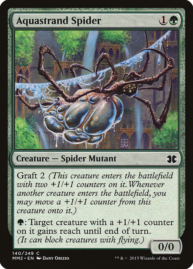 Aquastrand Spider - carta Magic The Gathering