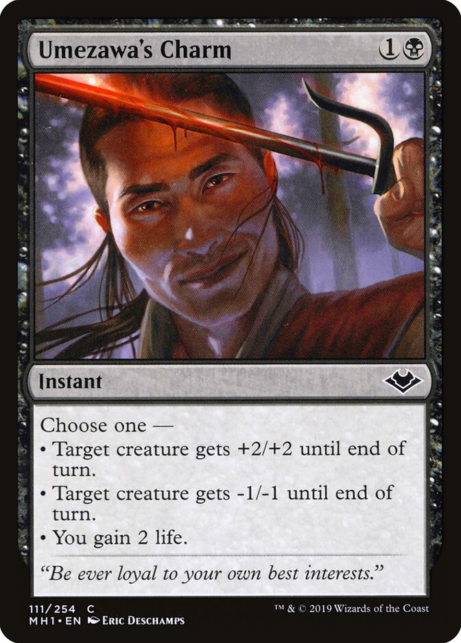 Umezawa's Charm - carta Magic The Gathering