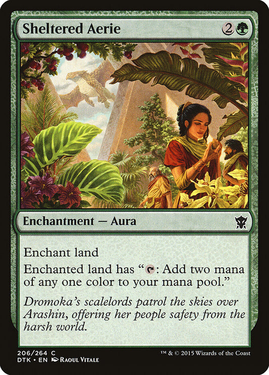 Sheltered Aerie - carta Magic The Gathering