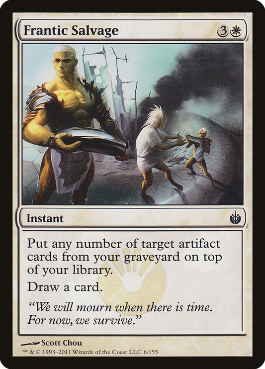 Frantic Salvage - carta Magic The Gathering