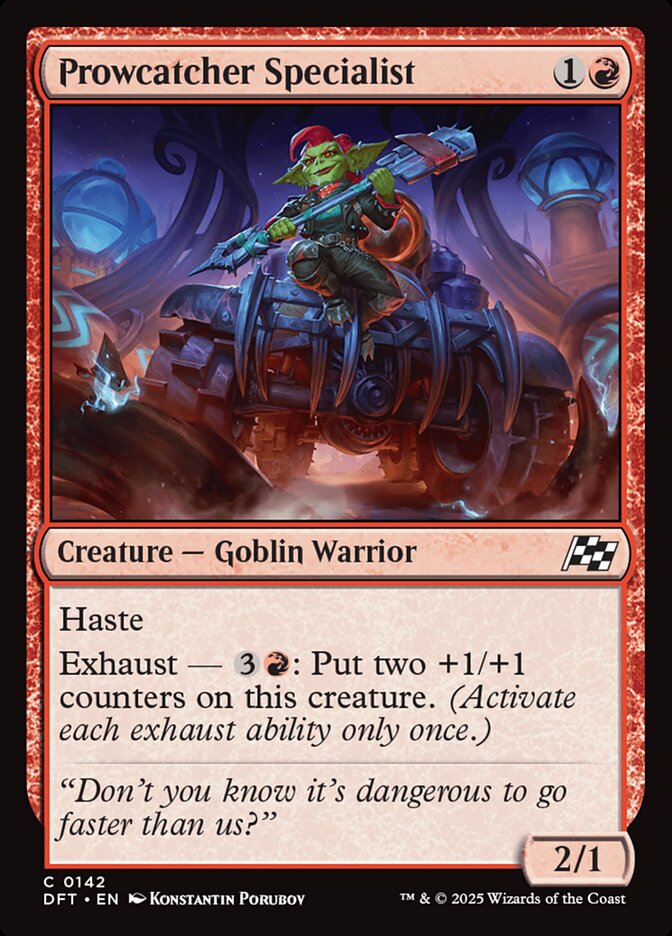 Prowcatcher Specialist (DFT)